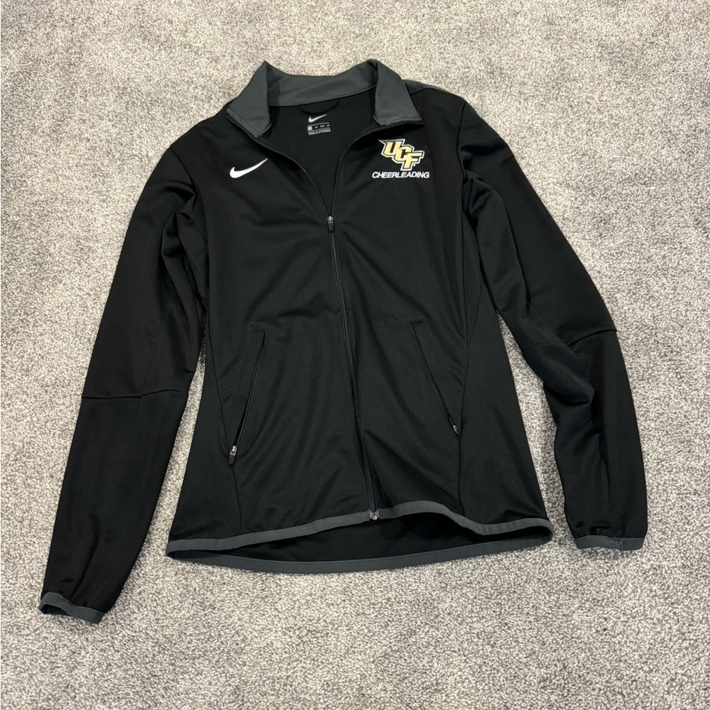 UCF cheerleading warmup jacket